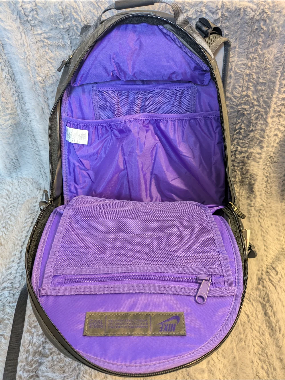 NWT Nike Cheyenne Vapor Purple Backpack – Scioto Miles Training Series